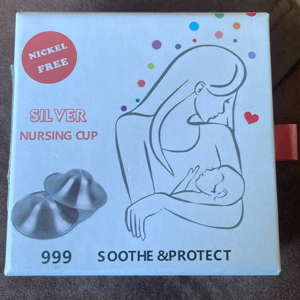 Silver Nursing cups